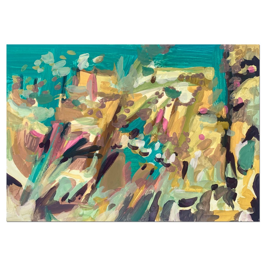 Tree on right_gouacheoncard_30x38cm